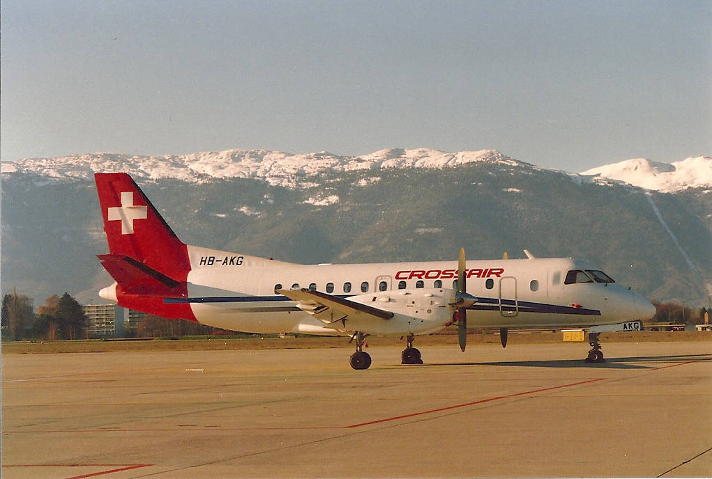 HB-AKG Saab 340 Crossair