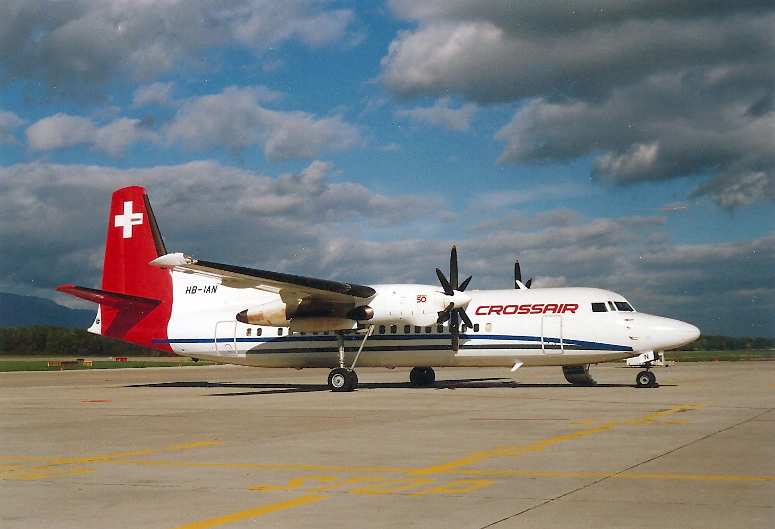 HB-IAN Fokker 50 CROSSAIR 