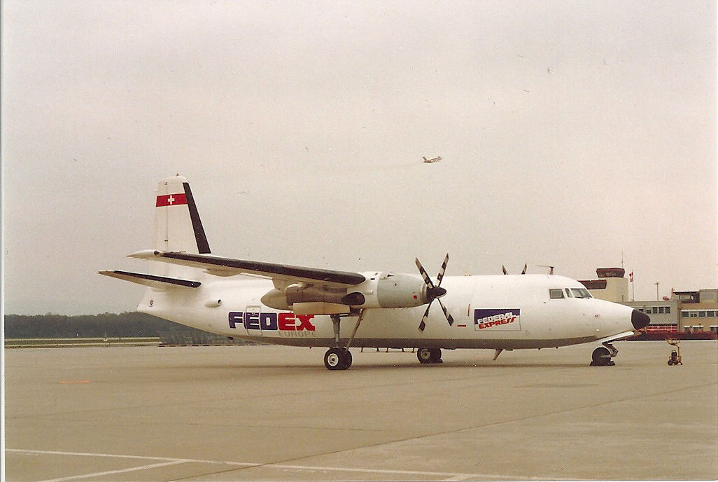 HB-ISJ Fokker F.27-600 Fedex