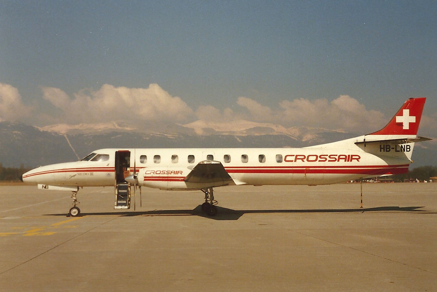 HB-LNB Fairchild Swearingen SA-227AC Metro III Crossair