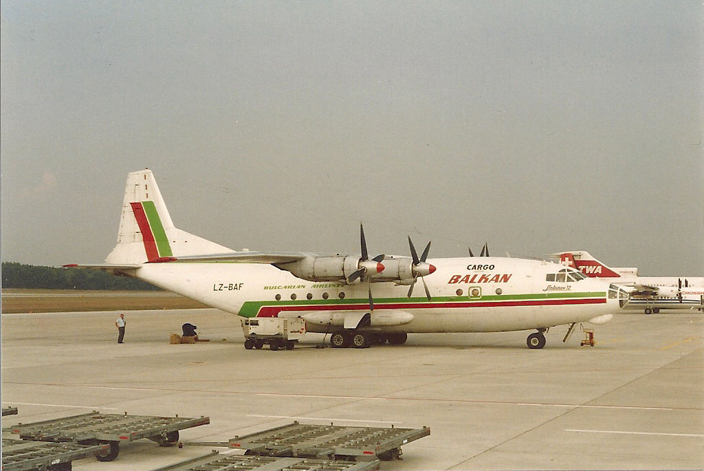 LZ-BAF Antonov An-12BK Bulgarian Cargo 