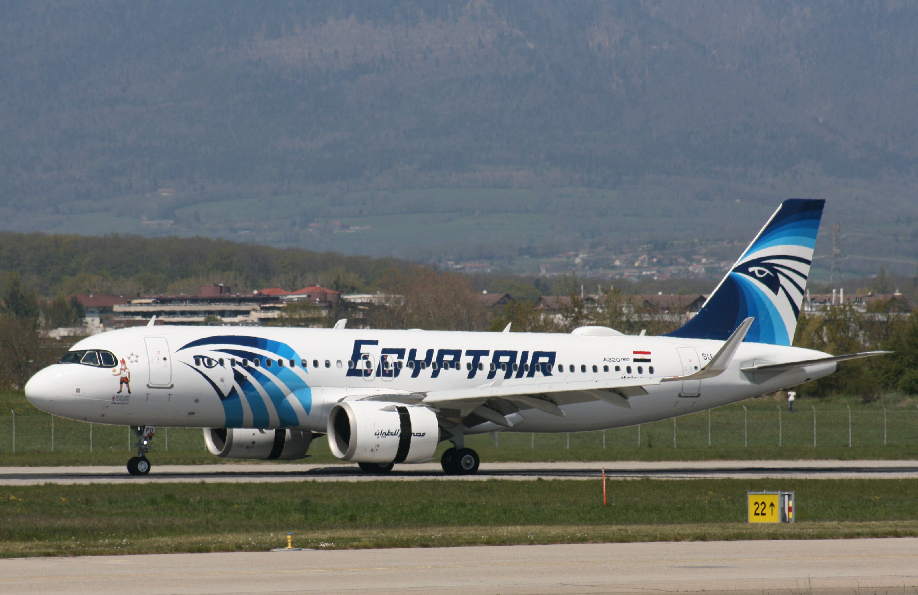 SU-GFO - Airbus A320-251N - EgyptAir GVA 24.04.2021