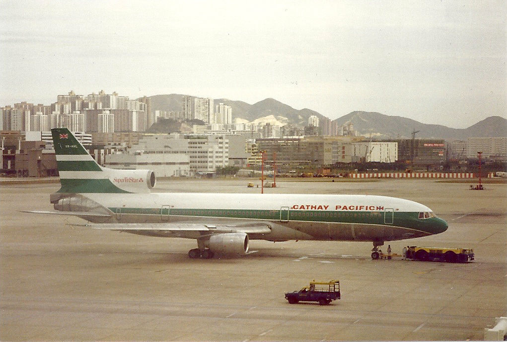 VR-HHL L-1o11 Tristar Cathay Pacific 
