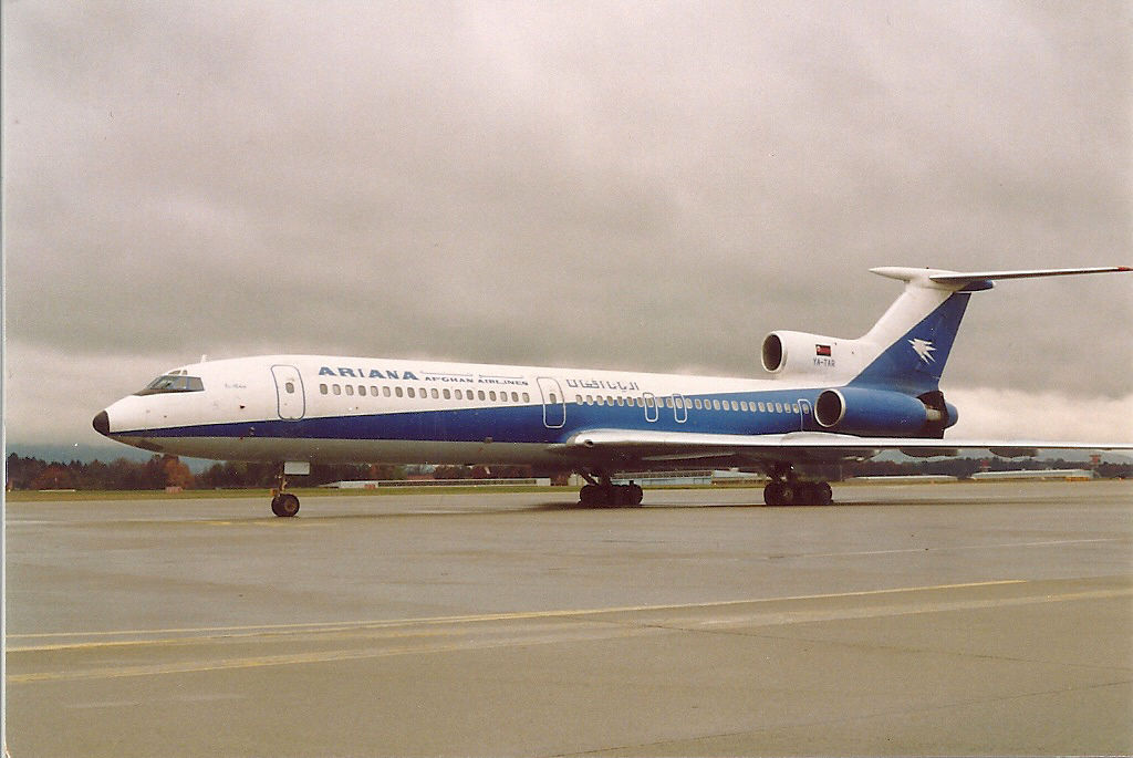 YA-TAR Tu-154M Ariana Afghan AL 