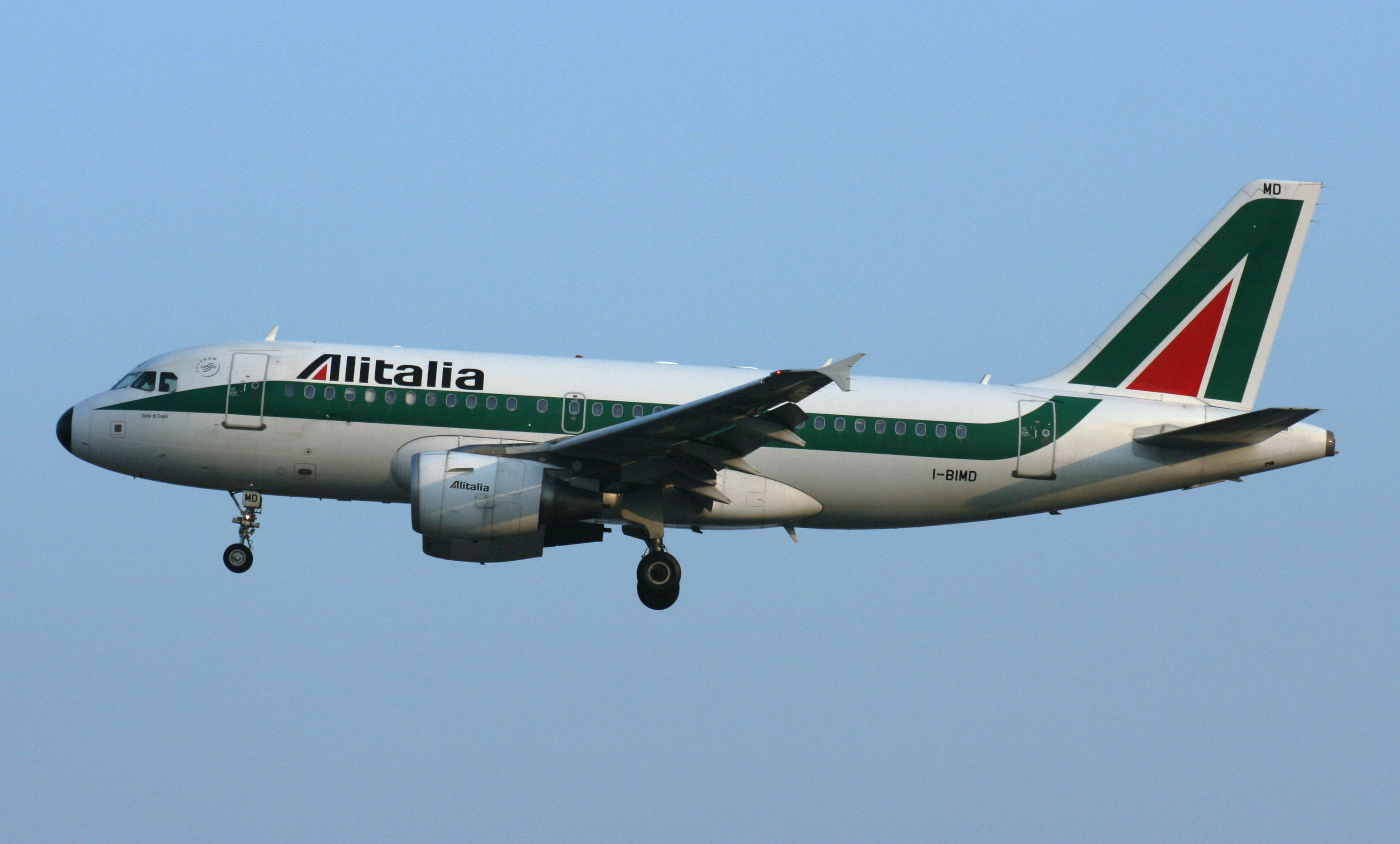 I-BIMD A319-100 Alitalia GVA 14.03.2010