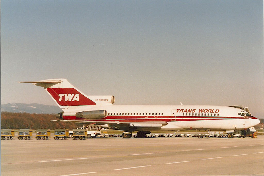 N848TW Boeing 727-31 TWA 