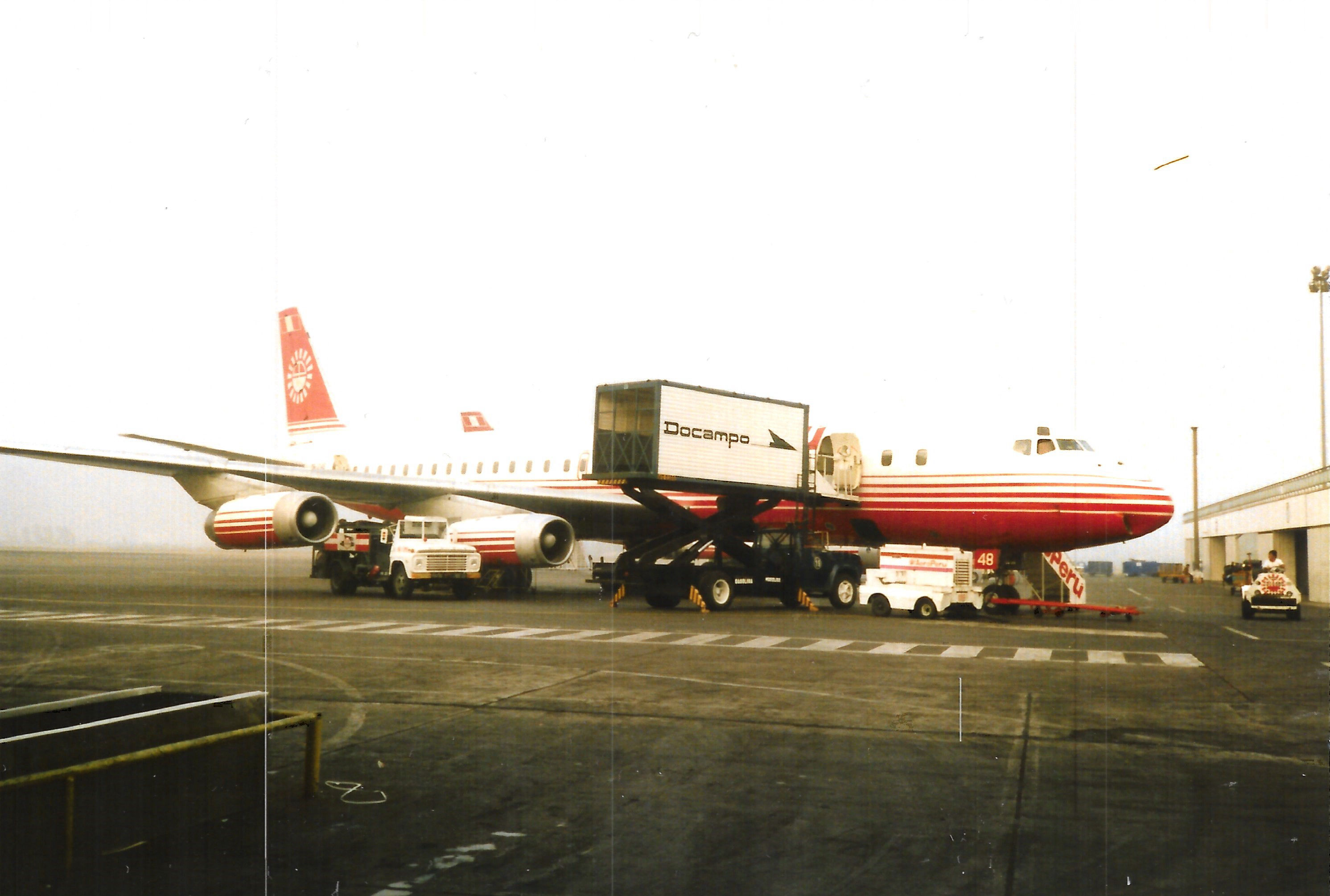 OB-1248 DC-8-60  Aeroperu Lima May 1993