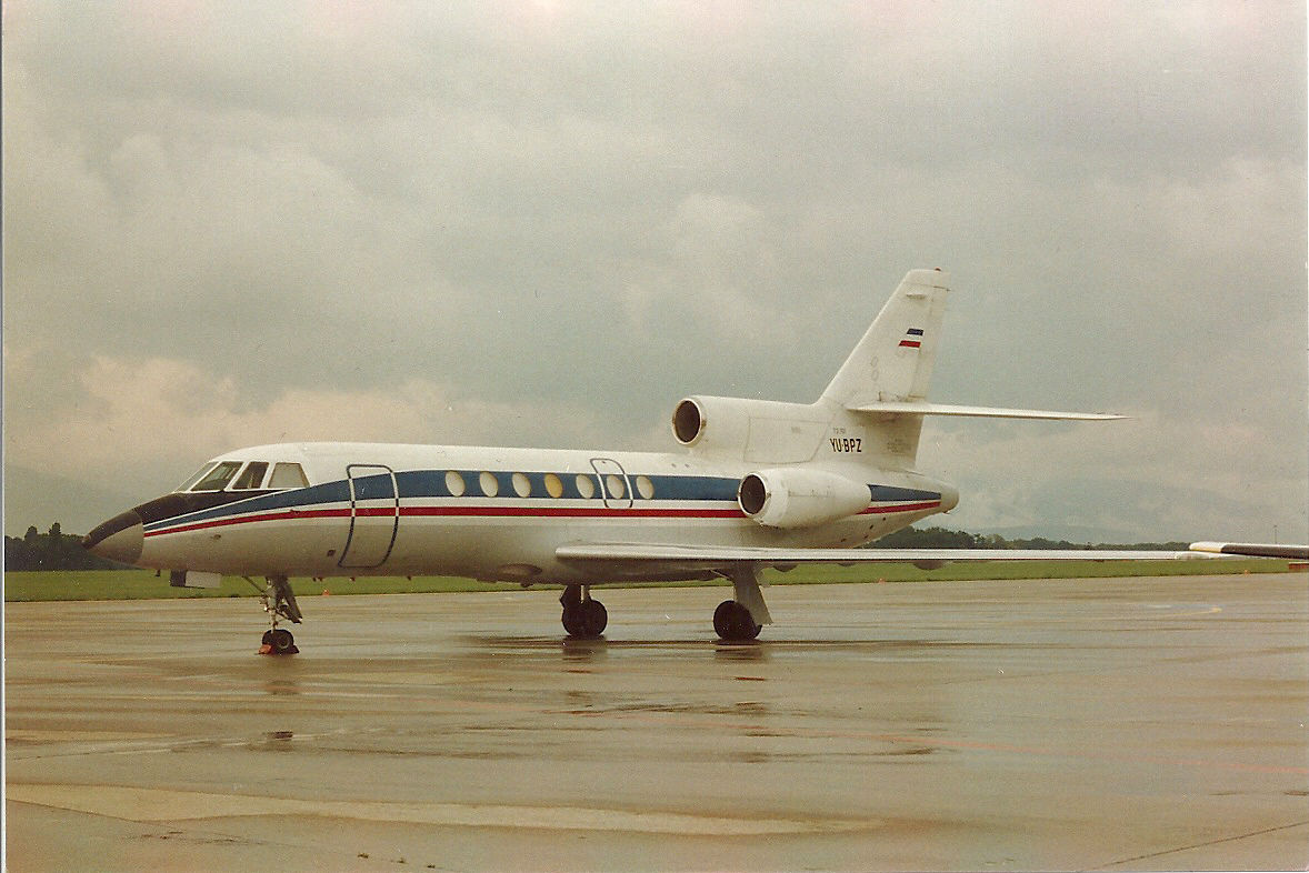 YU-BPZ Dassault Falcon 50 Yougoslav. Gvt